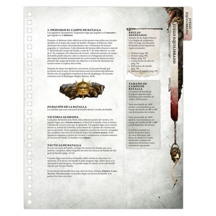 Manual de Campo para Generales 2024-25 - Warhammer: Age of Sigmar