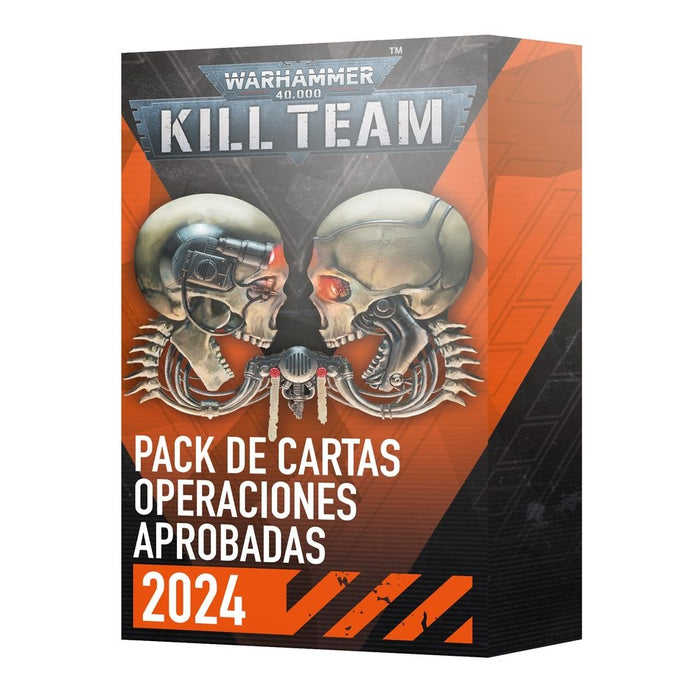 WH40k: Kill Team: Pack de Cartas de Operaciones Aprovadas 2024 (Español)