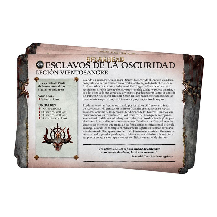 Pack de Facción: Esclavos de la Oscuridad 2024 - WH Age of Sigmar