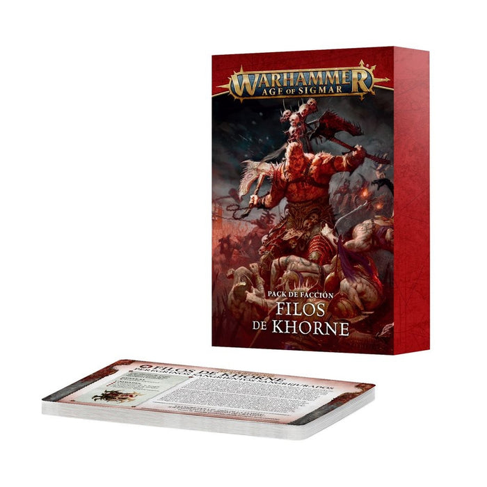 Pack de Facción: Filos de Khorne 2024 - WH Age of Sigmar