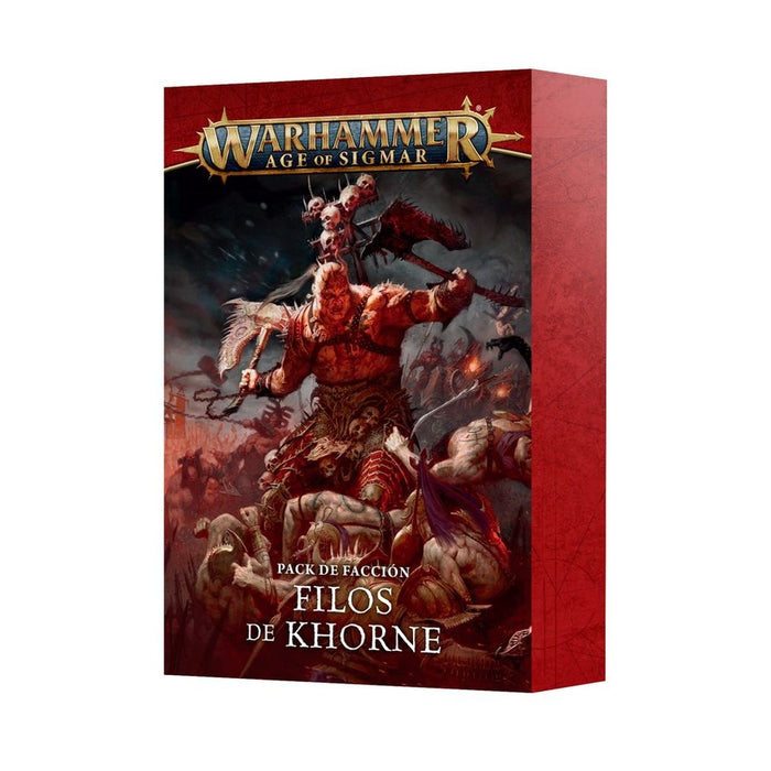 Pack de Facción: Filos de Khorne 2024 - WH Age of Sigmar