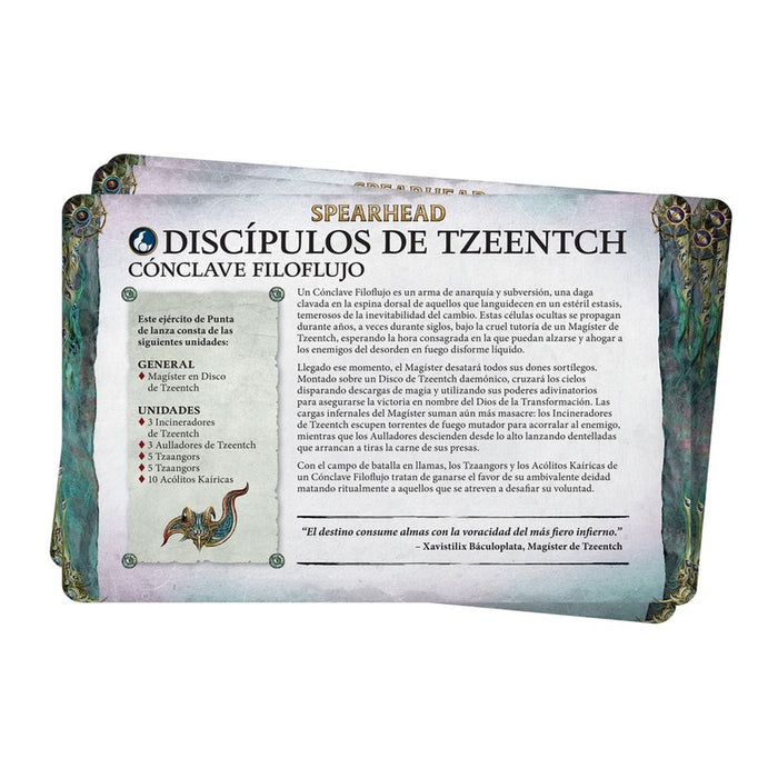 Pack de Facción: Discípulos de Tzeentch 2024 - WH Age of Sigmar