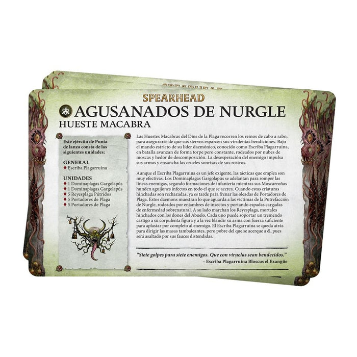 Pack de Facción: Agusanados de Nurgle 2024 - WH Age of Sigmar