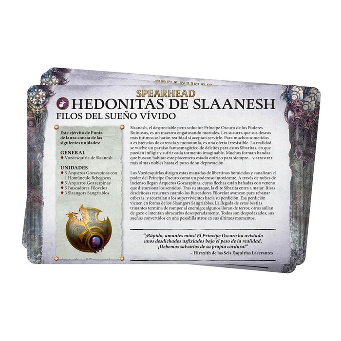 Pack de Facción: Hedonitas de Slaanesh 2024 - WH Age of Sigmar