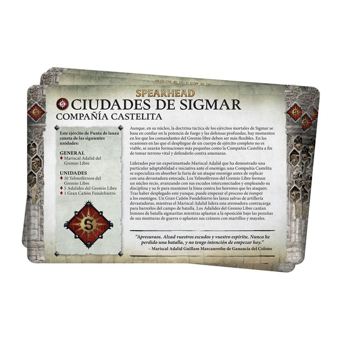 Pack de Facción: Ciudades de Sigmar 2024 - WH Age of Sigmar