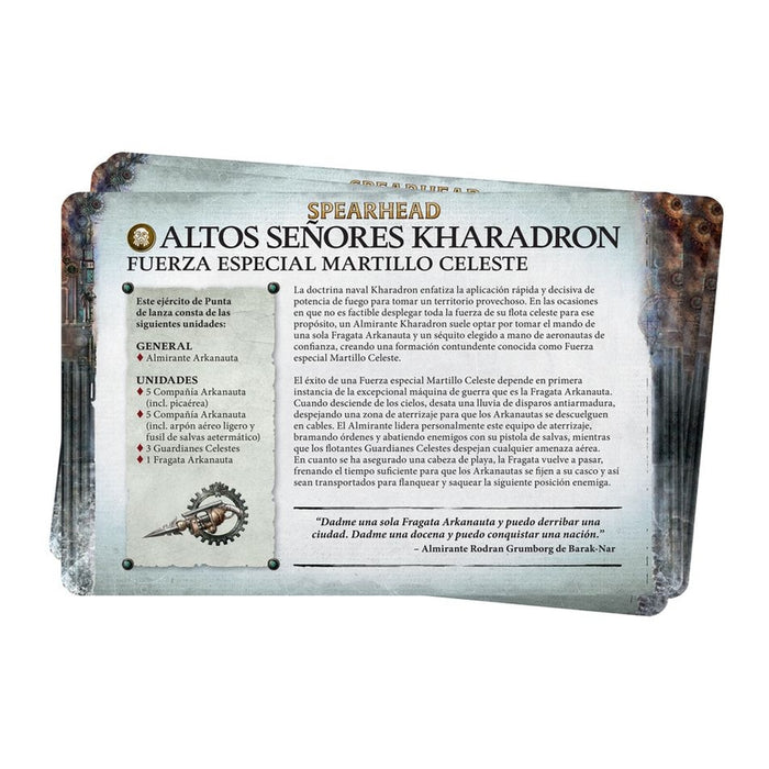 Pack de Facción: Altos Señores Kharadron 2024 - WH Age of Sigmar