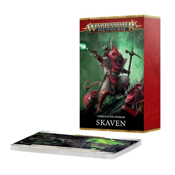 Skaven Tarjetas de Unidad 2024 (Español) - WH Age of Sigmar