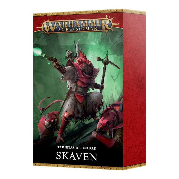 Skaven Tarjetas de Unidad 2024 (Español) - WH Age of Sigmar