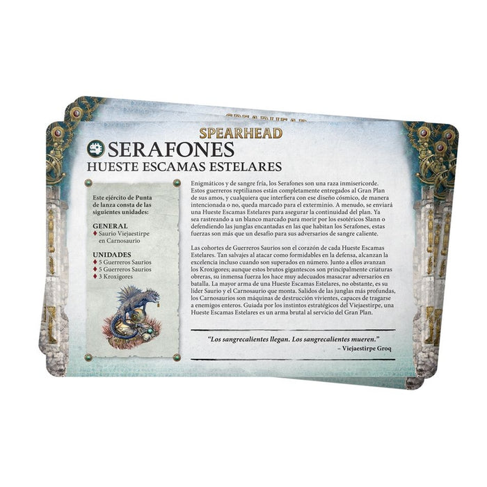 Pack de Facción: Serafones 2024 - WH Age of Sigmar