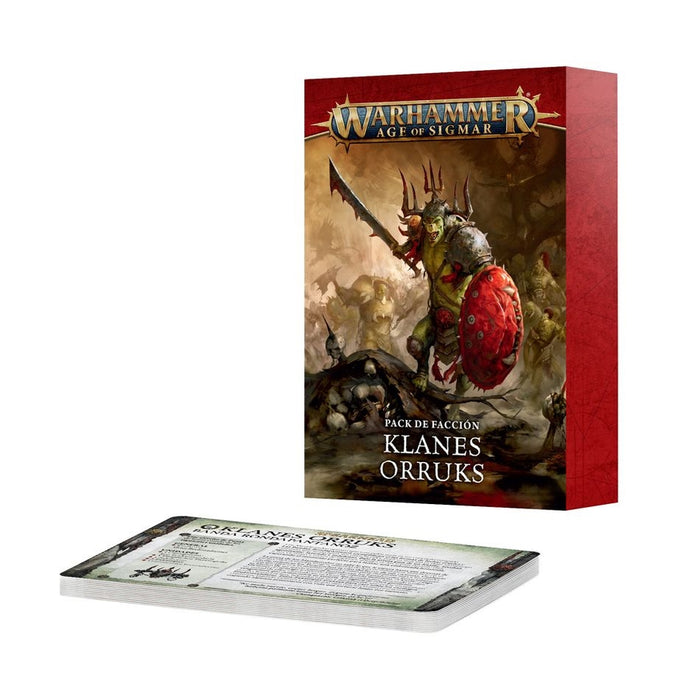 Pack de Facción: Klanes Orruks 2024 - WH Age of Sigmar