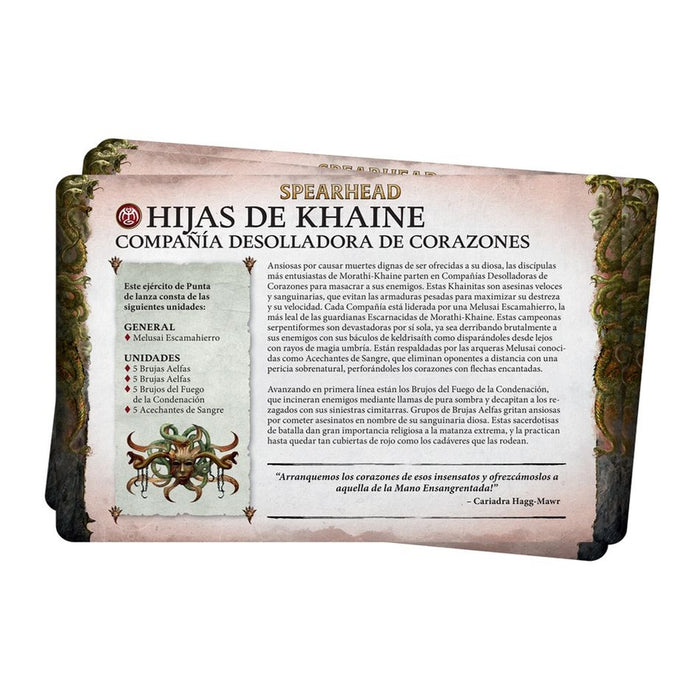 Pack de Facción: Hijas de Khaine 2024 - WH Age of Sigmar