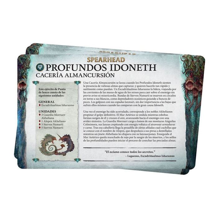 Pack de Facción: Profundos Idoneth 2024 - WH Age of Sigmar