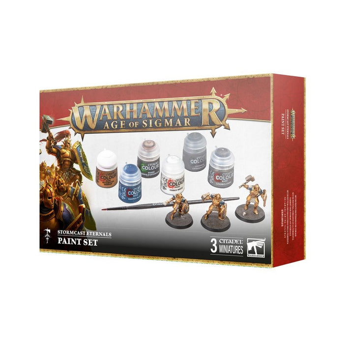 Warhammer Age of Sigmar 4E: Set de Pinturas Stormcast Eternals