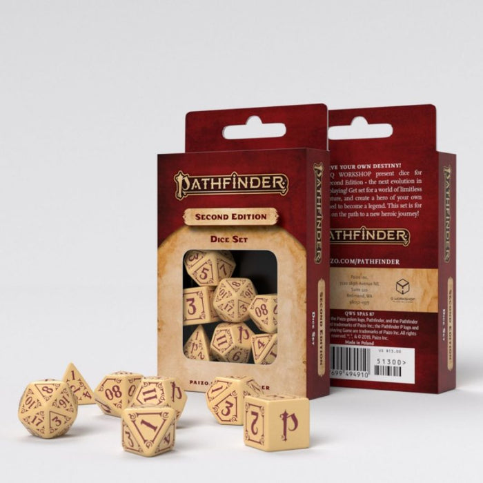 Second Edition - Pathfinder Dice Set