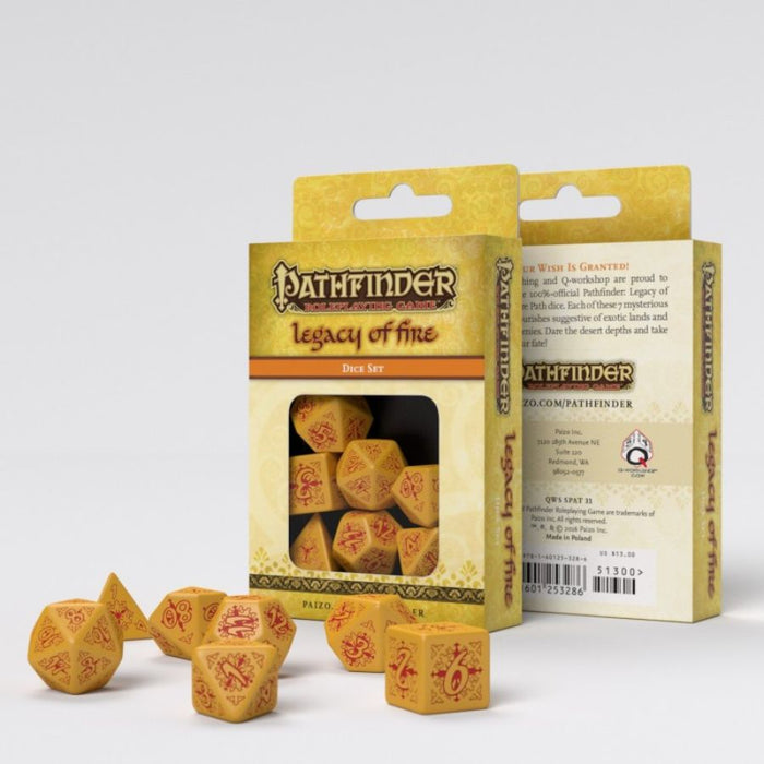 Legacy of Fire- Pathfinder Dice Set