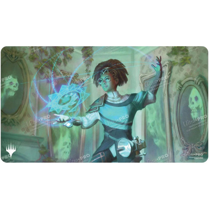 Playmat "Duskmourn Zimone, Mystery Unraveler (Commander)" – Ultra PRO