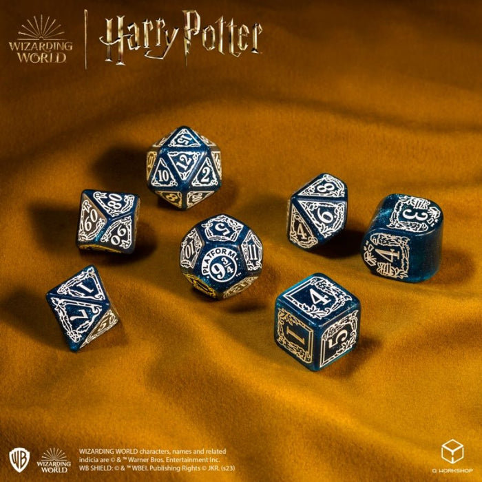 Ravenclaw Blue - Harry Potter Modern Dice Set