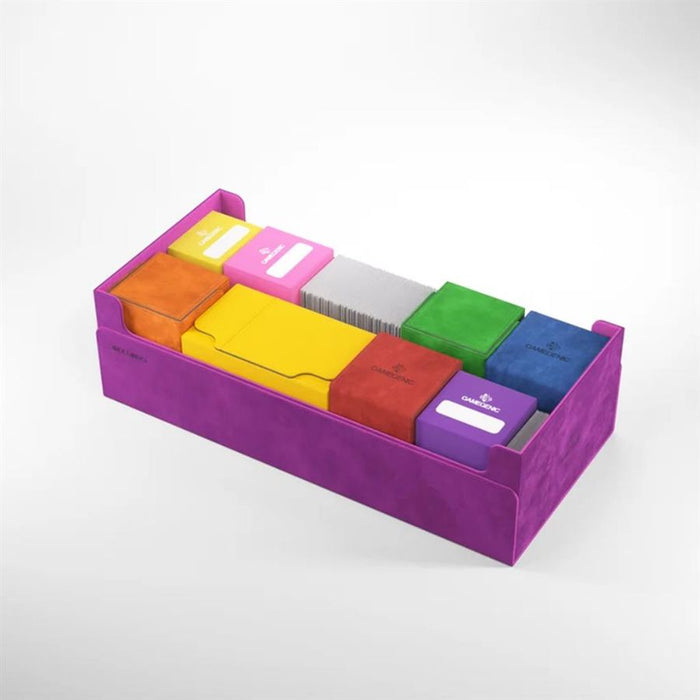 Dungeon 1100+ Convertible: Purple - GameGenic: Cajas para Mazos Prémium