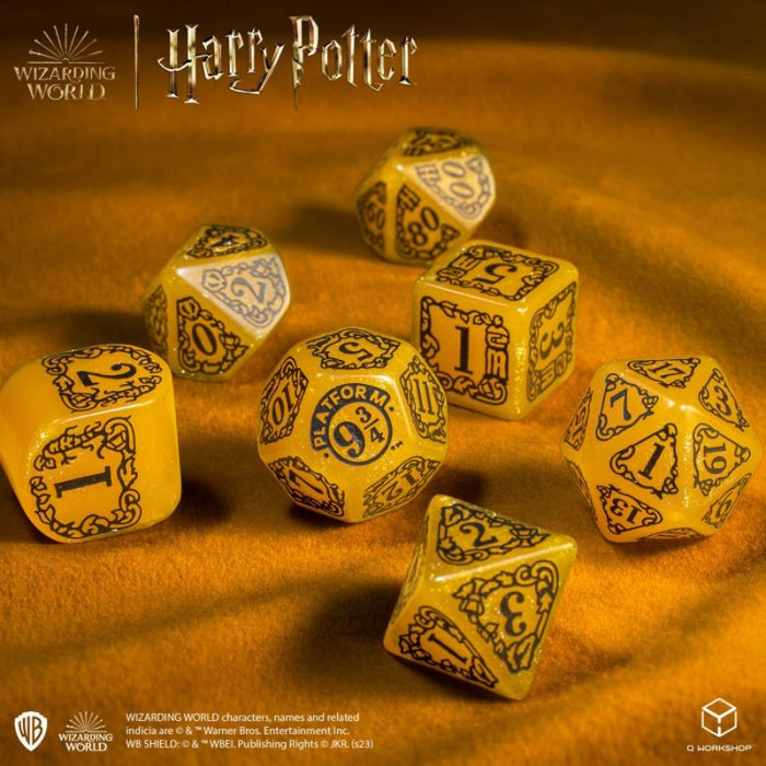 Hufflepuff Yellow - Harry Potter Modern Dice Set