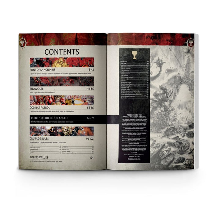 Blood Angels Codex Supplement 2024 (Inglés) - WH40K: Space Marines