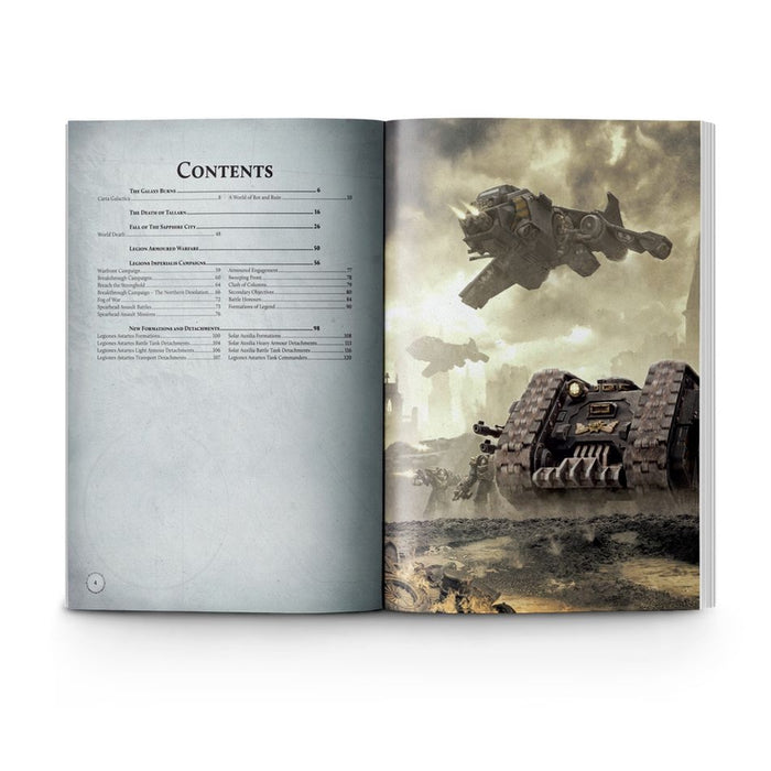 Devastation of Tallarn, Campaign Book (Hardback) (Inglés) - WH The Horus Heresy: Legions Imperialis