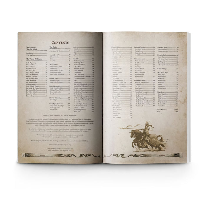 Warhammer: The Old World - Rulebook (Inglés)