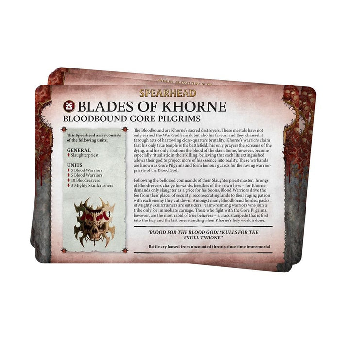 Faction Pack: Blades of Khorne 2024 (English) - WH Age of Sigmar