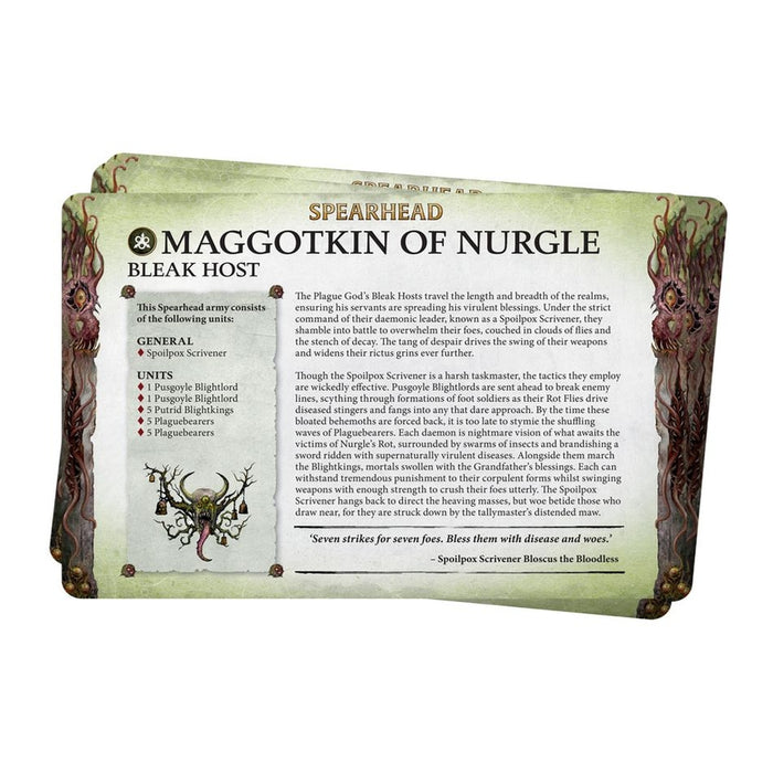 Faction Pack: Maggotkin of Nurgle 2024 (English) - WH Age of Sigmar