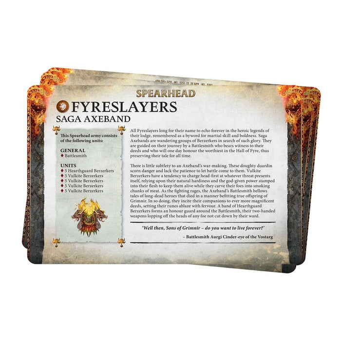 Faction Pack: Fyreslayers 2024 (English) - WH Age of Sigmar