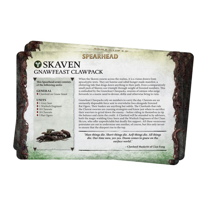 Faction Pack: Skaven 2024 (English) - WH Age of Sigmar