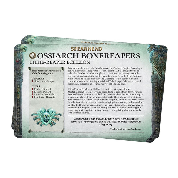 Faction Pack: Ossiarch Bonereapers 2024 (English) - WH Age of Sigmar