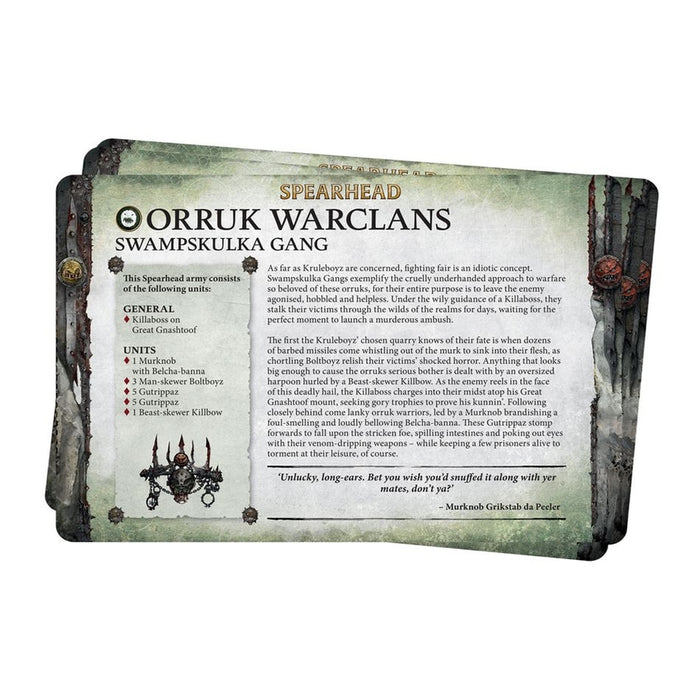 Faction Pack: Orruk Warclans 2024 (English) - WH Age of Sigmar