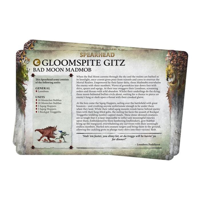 Faction Pack: Gloomspite Gitz 2024 (English) - WH Age of Sigmar