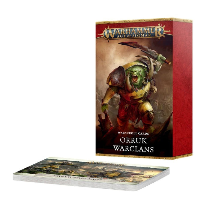 Orruk Warclans: Warscroll Cards 2025 (Inglés) - WH Age of Sigmar