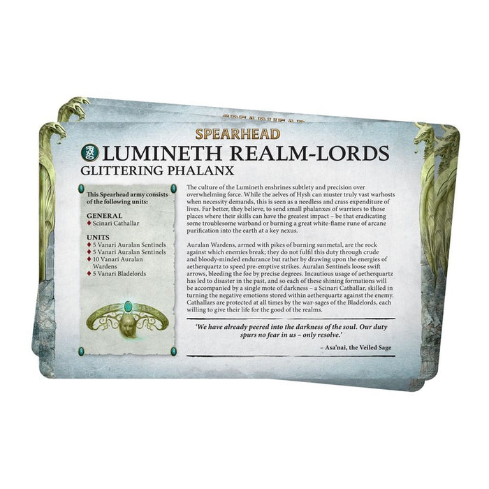 Faction Pack: Lumineth Realm-lords 2024 (English) - WH Age of Sigmar