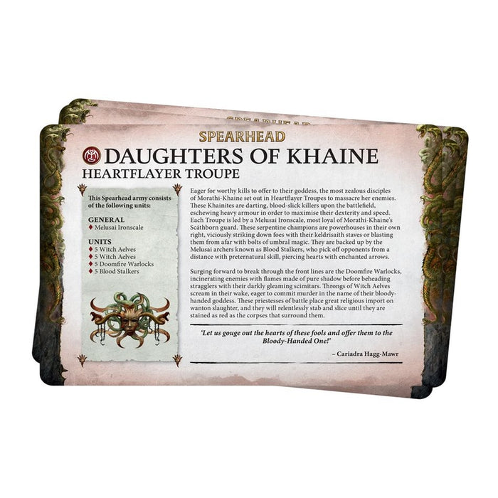 Faction Pack: Daughters of Khaine 2024 (English) - WH Age of Sigmar