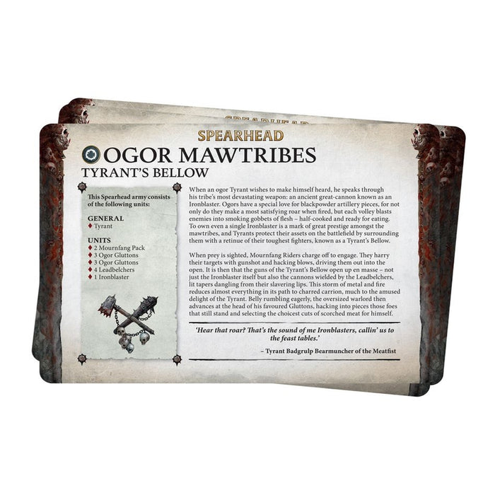 Faction Pack: Ogor Mawtribes 2024 (English) - WH Age of Sigmar