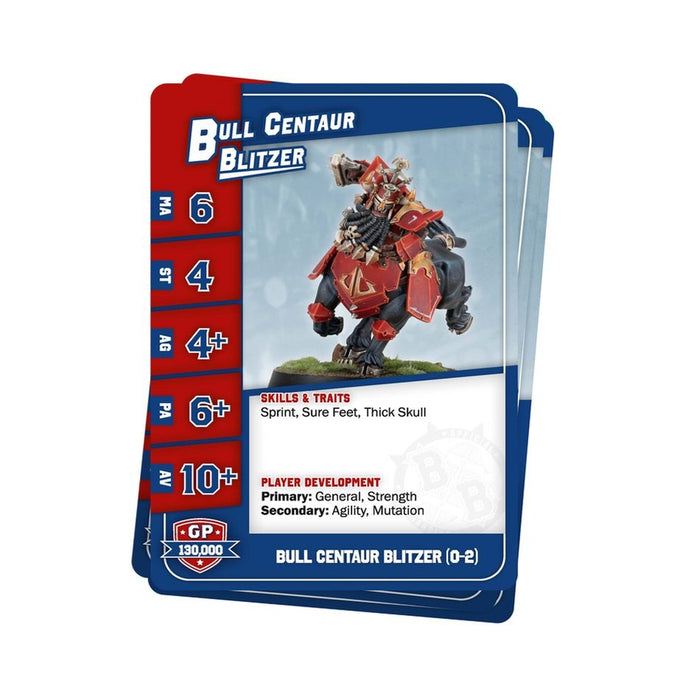 Chaos Dwarf Team – Card Pack - Blood Bowl: Accessories