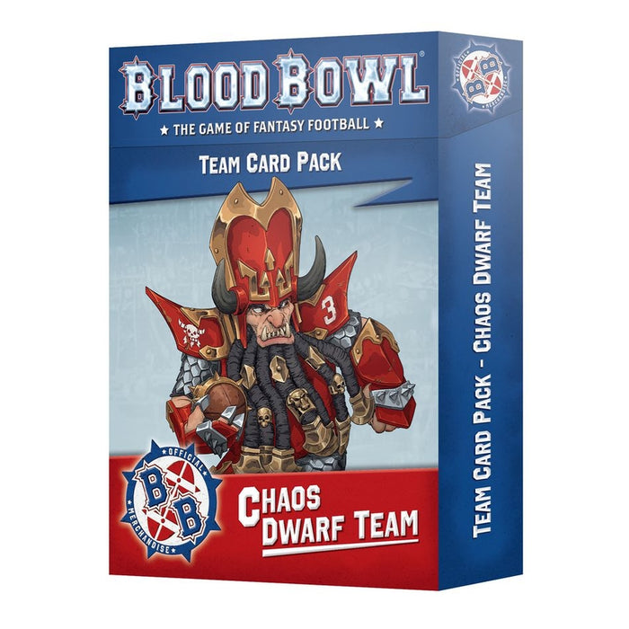 Chaos Dwarf Team – Card Pack - Blood Bowl: Accessories