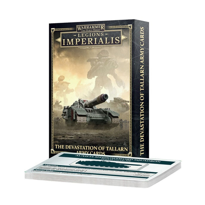 Devastation of Tallarn, Army Cards (Inglés) - WH The Horus Heresy: Legions Imperialis