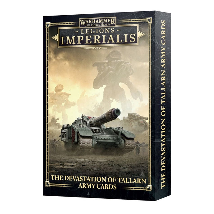 Devastation of Tallarn, Army Cards (Inglés) - WH The Horus Heresy: Legions Imperialis