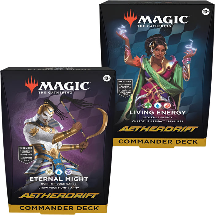 Aetherdrift - Commander Decks [Set of 2] (Inglés) - Magic: The Gathering