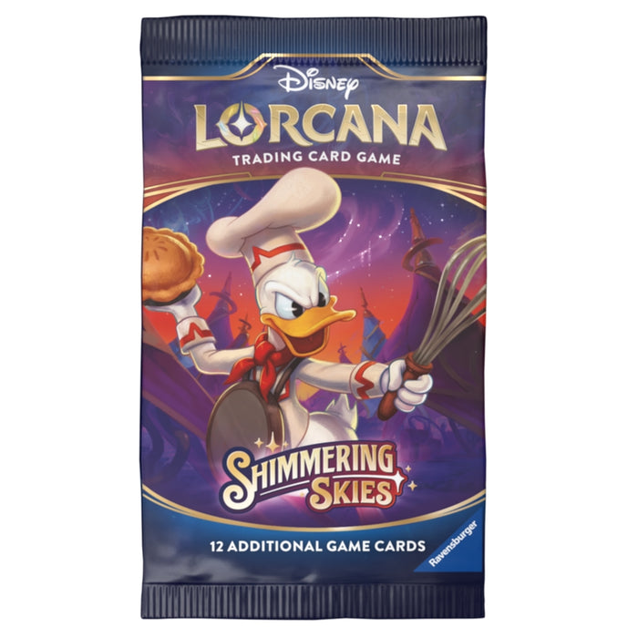 Disney Lorcana: Shimmering Skies: Booster (Inglés)