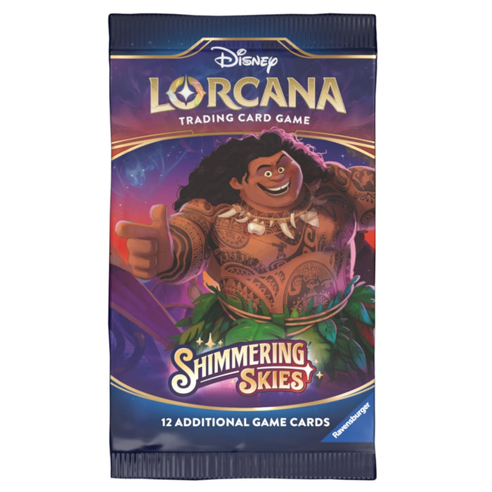 Disney Lorcana: Shimmering Skies: Booster (Inglés)