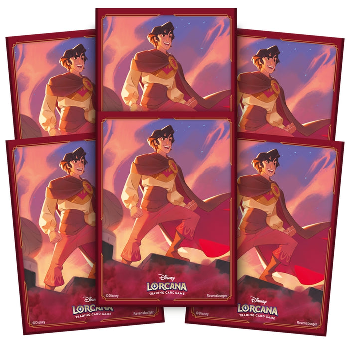 Disney Lorcana: Shimmering Skies: Aladdin Sleeves (65x)