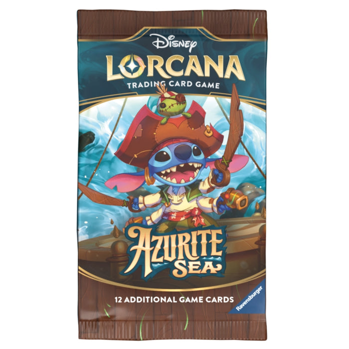 Disney Lorcana: Azurite Sea: Booster (Inglés)