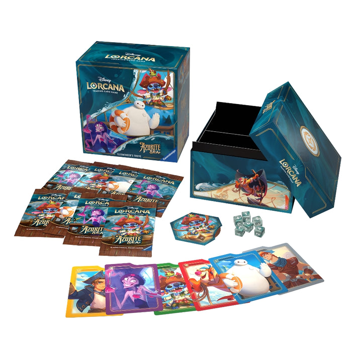 Disney Lorcana: Azurite Sea: Illumineer's Trove (Inglés)