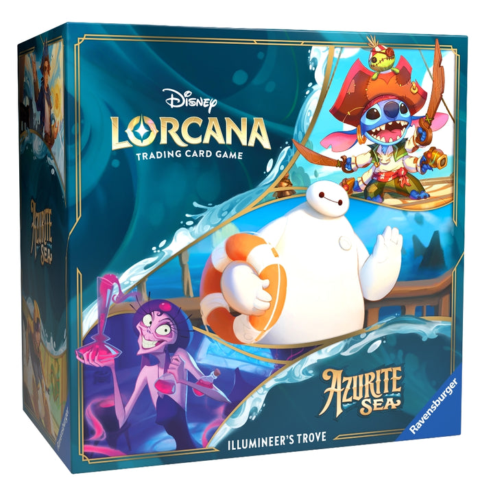 Disney Lorcana: Azurite Sea: Illumineer's Trove (Inglés)