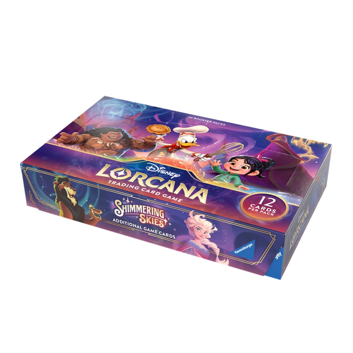 Disney Lorcana: Shimmering Skies: Booster Box (24 boosters) (Inglés)