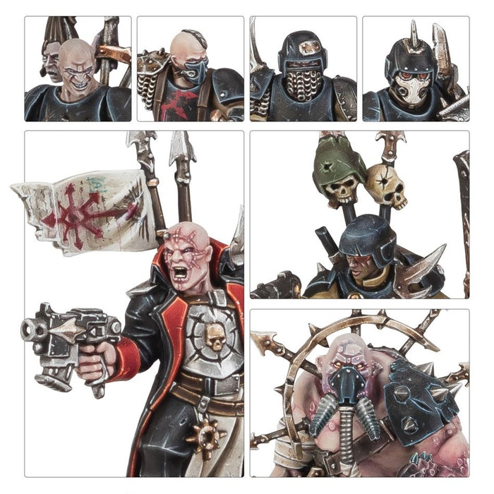 Blooded, Chaos Workshiping Renegade Guardsmen - WH40k: Kill Team